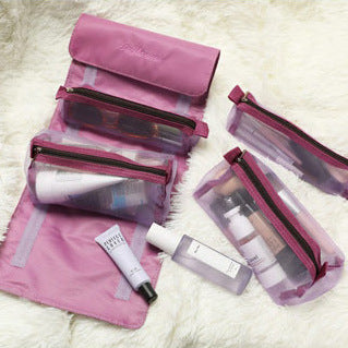 Mesh Folding Toiletry Bag