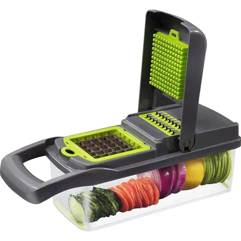 12 in 1 Vegetable Cutter Chopper With Basket