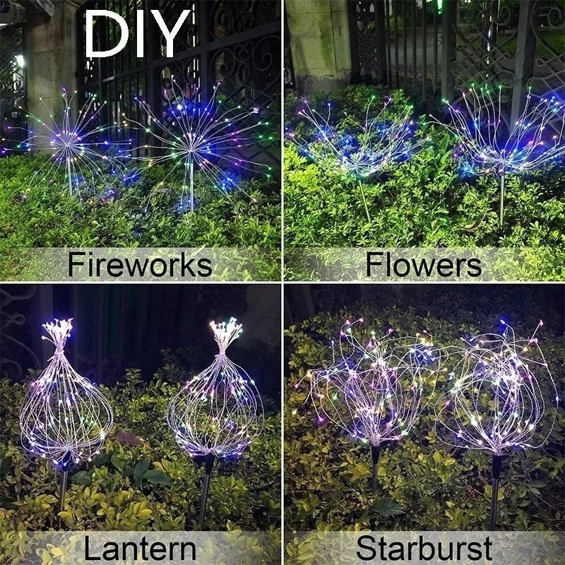 Solar LED Lights Outdoor Garden