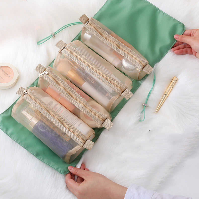 Mesh Folding Toiletry Bag