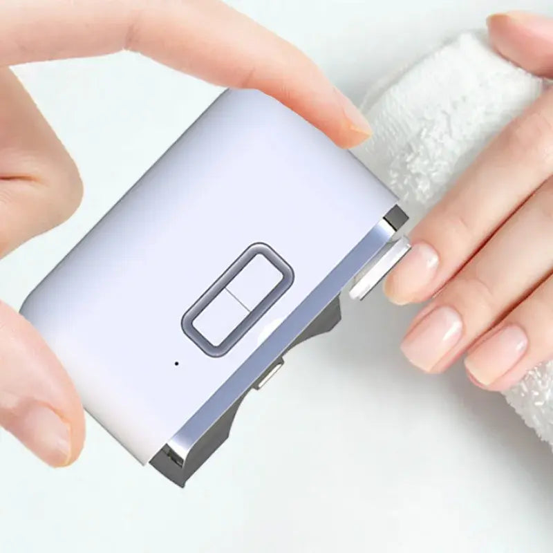 Electric USB Nail Clippers Trim With Light