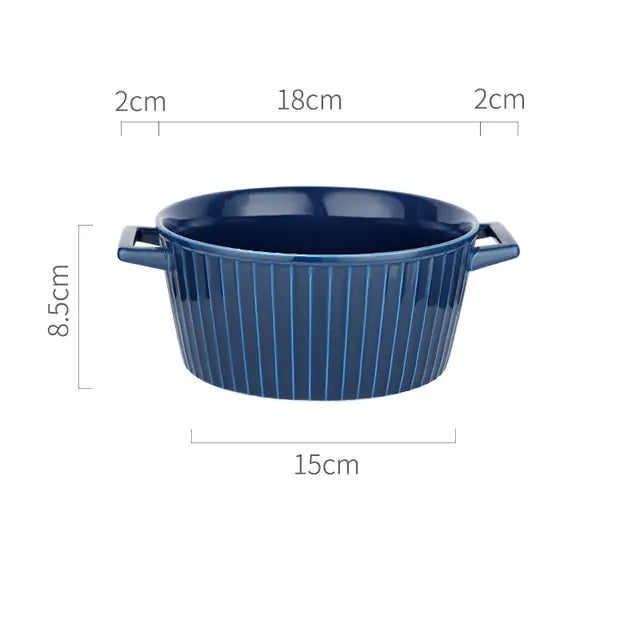 Modern Minimalist Ceramic Rice Bowl Tableware